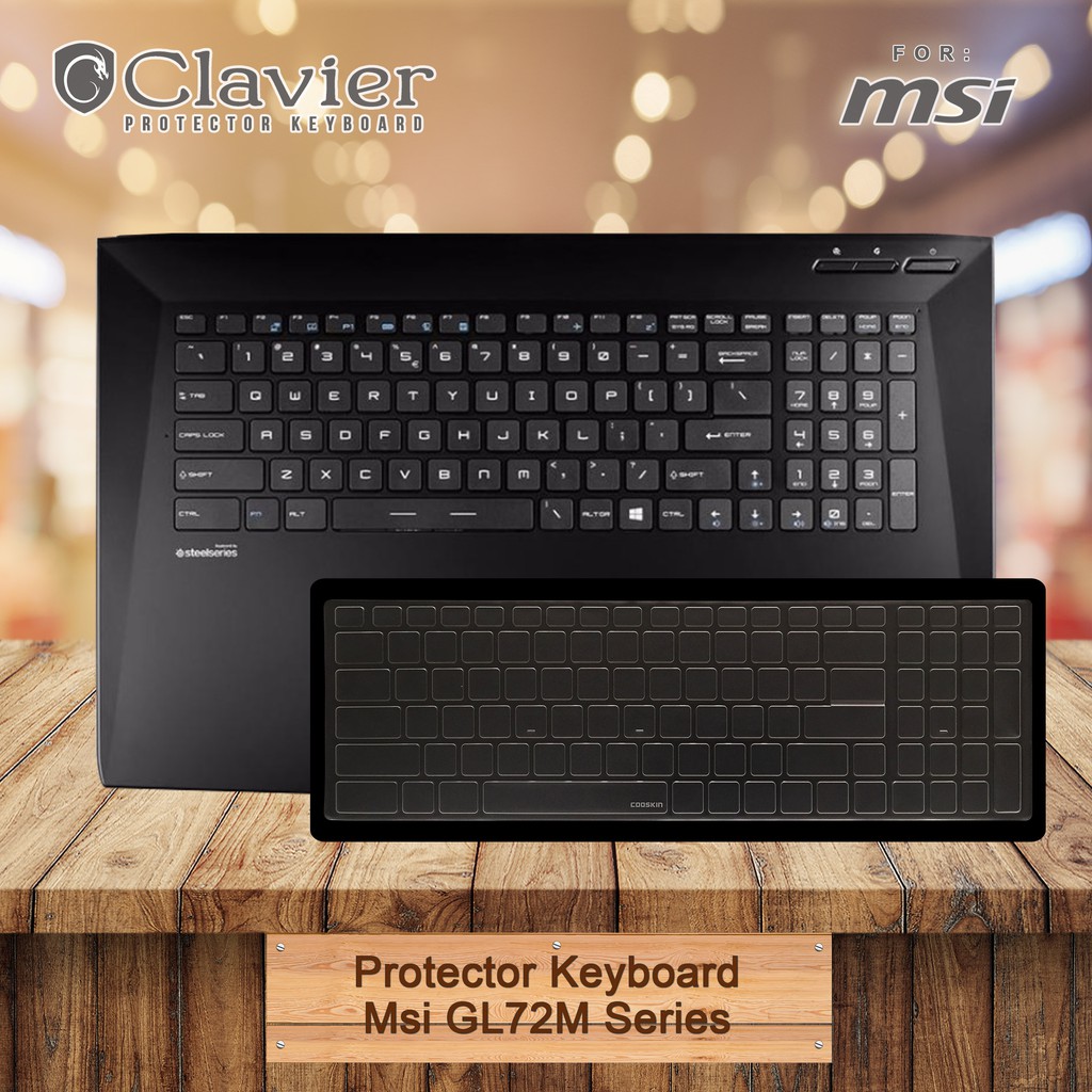 Miếng Dán Bàn Phím Msi Gl62mvr 7rfx Gl72m 7rex Gs63 7rd