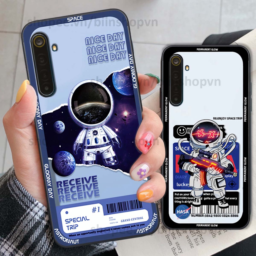 Ốp Realme 6 / 6 Pro phi hành gia vũ trụ space.x siêu đẹp, thời trang