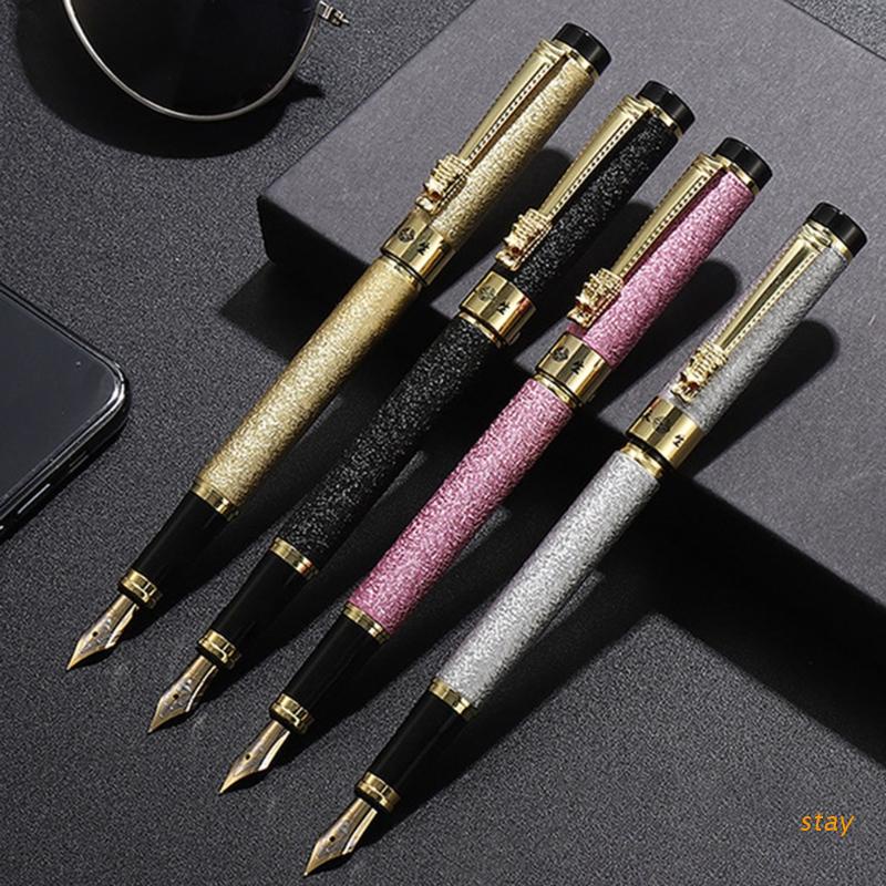 Bút máy ngòi siêu mảnh 0.5mm đồ dùng học tập văn phòng