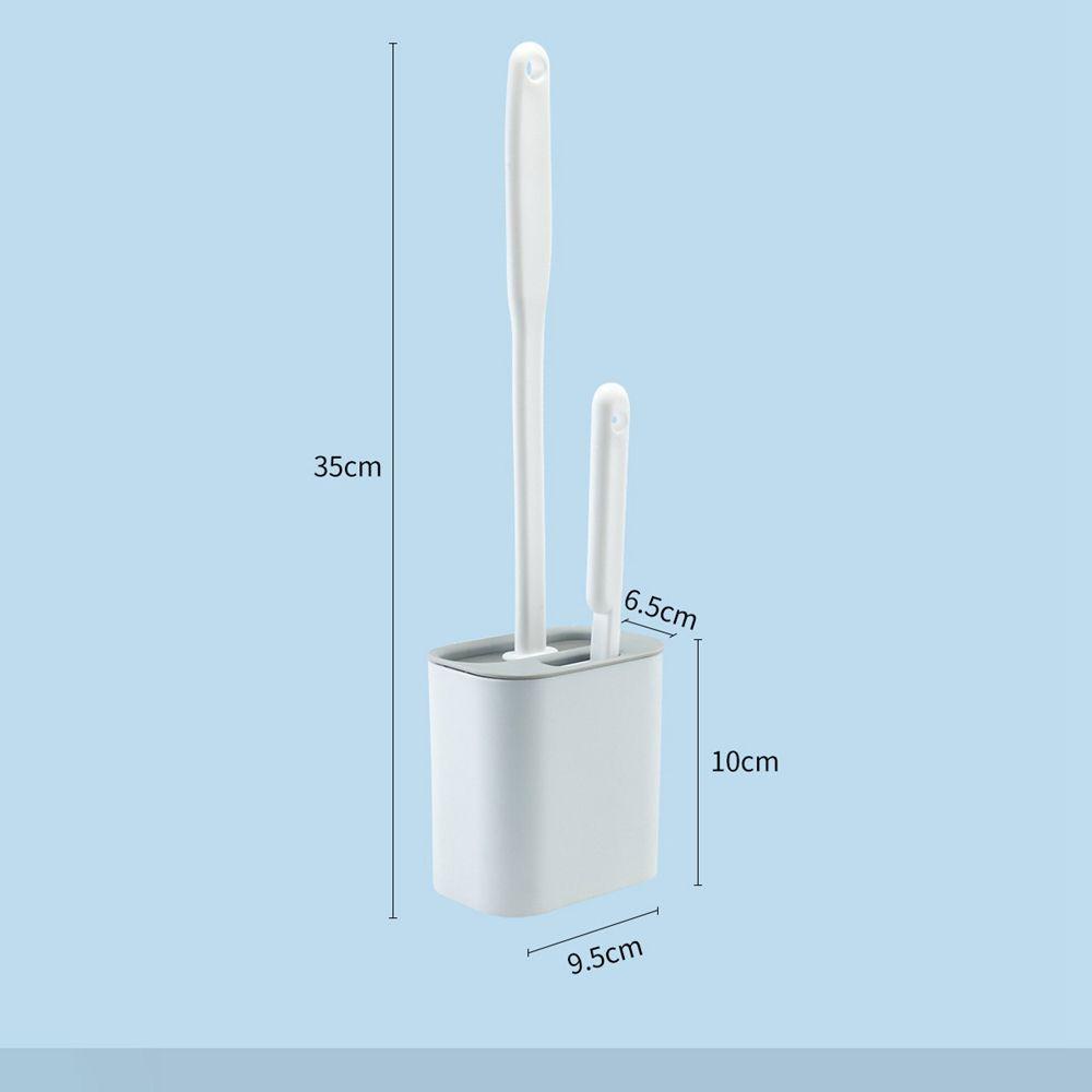 PATRICIA Bàn Chải Chà Toilet Cán Dài Bằng PP &amp; TPR Tiện Dụng