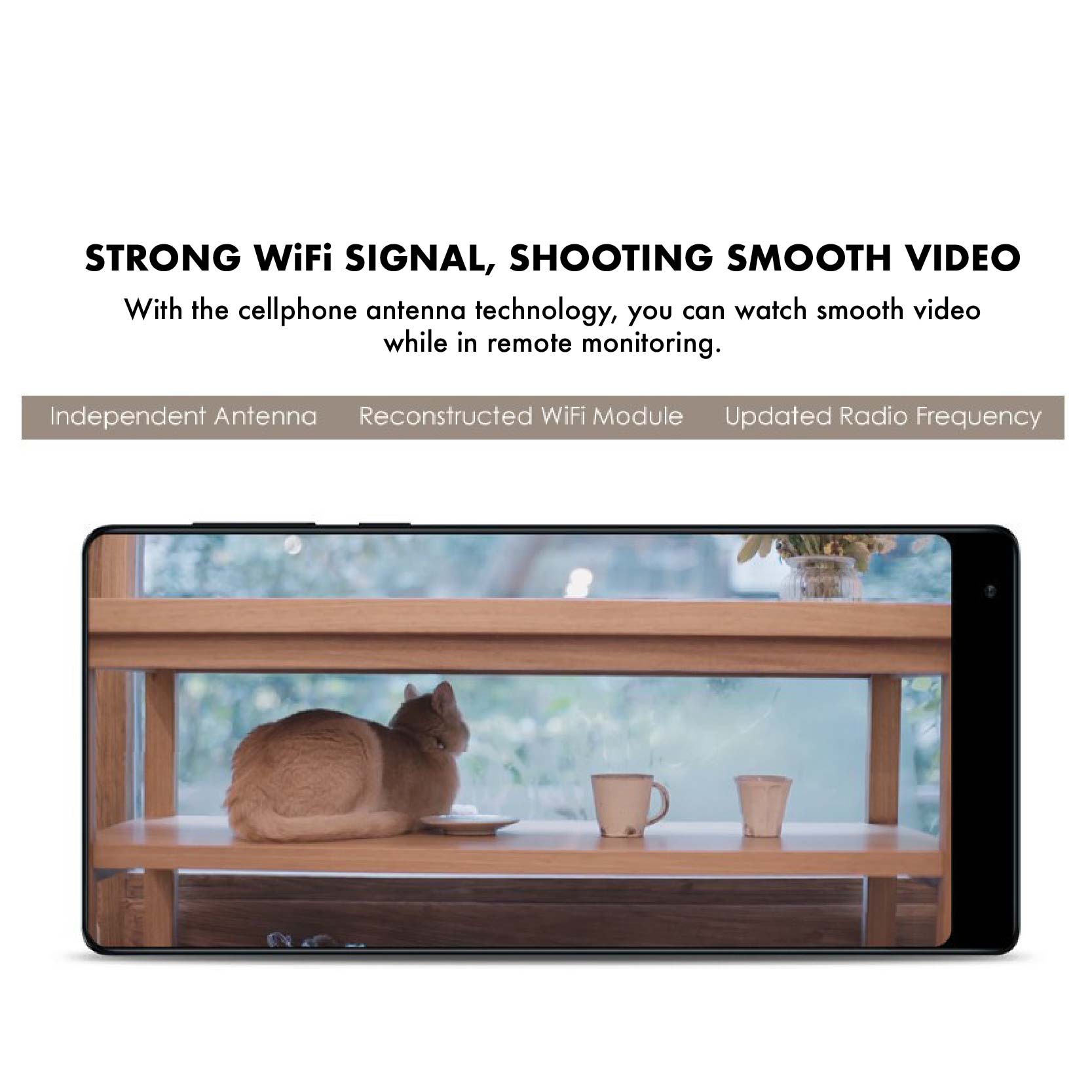 ANDROID Camera Ip Wifi Thông Minh Xiaomi Mi Mijia Youpin 1080p Xoay 360 Độ Kèm Bộ Phụ Kiện