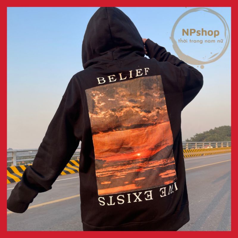 Áo hoodie unisex nam nữ xuất xịn, áo khoác có mũ dài tay , áo nỉ bông form rộng mền mịn chống nắng NP Shop | BigBuy360 - bigbuy360.vn