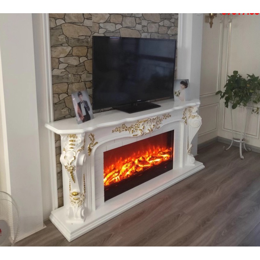 Lò sưởi trang trí 3D 800mm và 1000mm Hudo