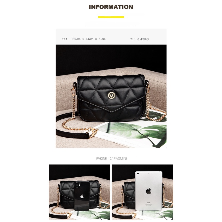 TÚI CLUTCH NỮ CẦM TAY THỜI TRANG DA PU CAO CẤP MÀU ĐEN TRƠN DẬP VÂN NỔI Y2883