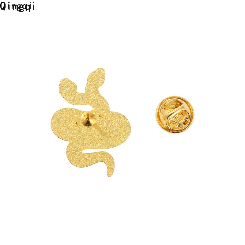 Ghim cài áo Miss Zoe hình đầu lâu/ hoa hướng dương/ rắn đen phong cách gothic thời trang