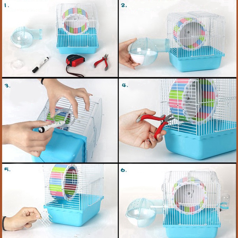 Hộp Nhựa Acrylic Đựng Đồ Dùng Phòng Tắm Cho Hamster