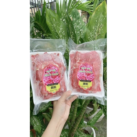 Bò mỹ cắt lát vĩ 500gr (giao tphcm)