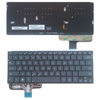 Bàn phím laptop ASUS Zenbook UX301 UX301L UX301LA UX301LA-DH71T Màu đen có đèn led, có đèn bàn phím