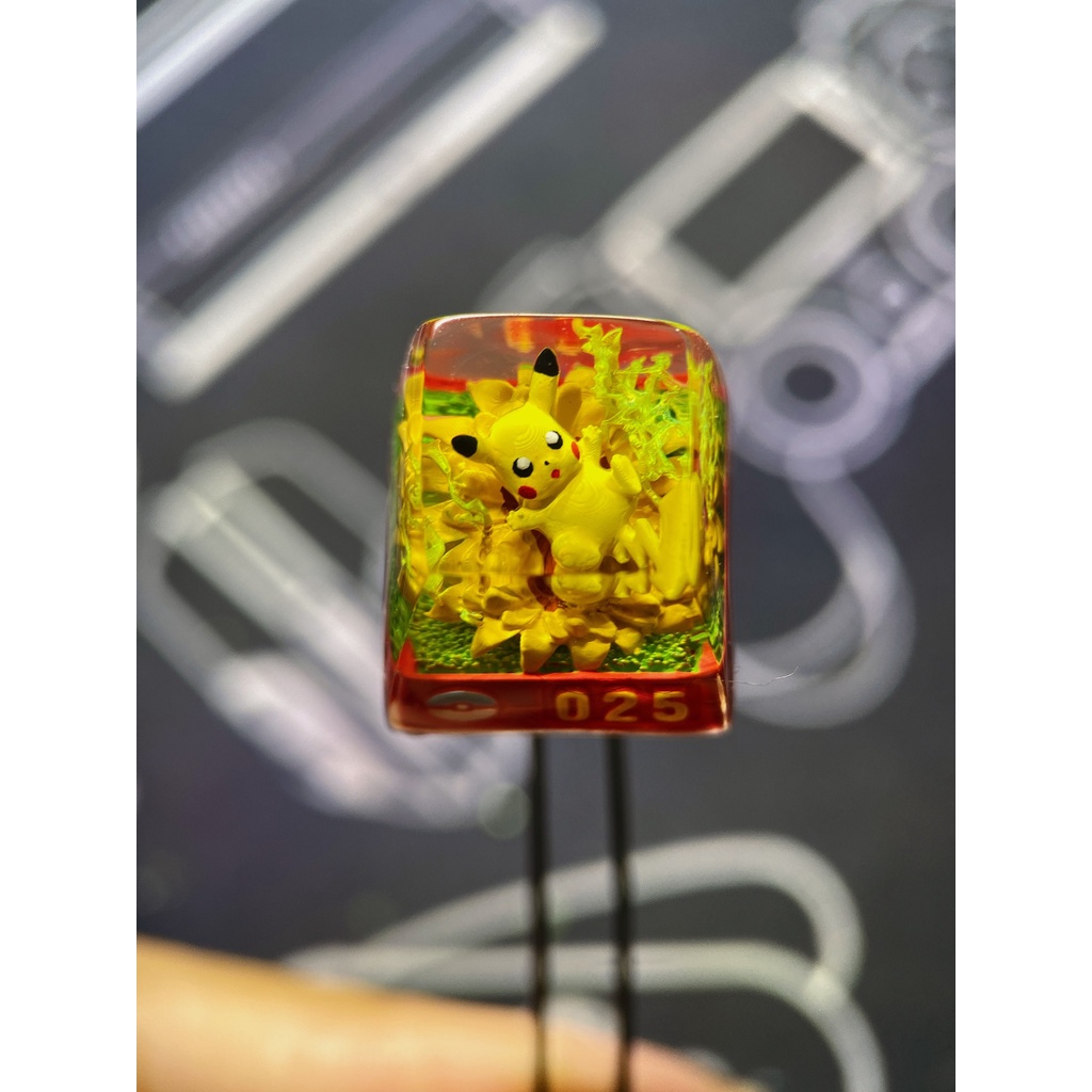 Keycap resin pokemon - nút bàn phím cơ - artisan