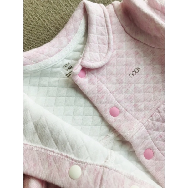 Áo khoác Nous 3-12M cho bé nón tai thỏ