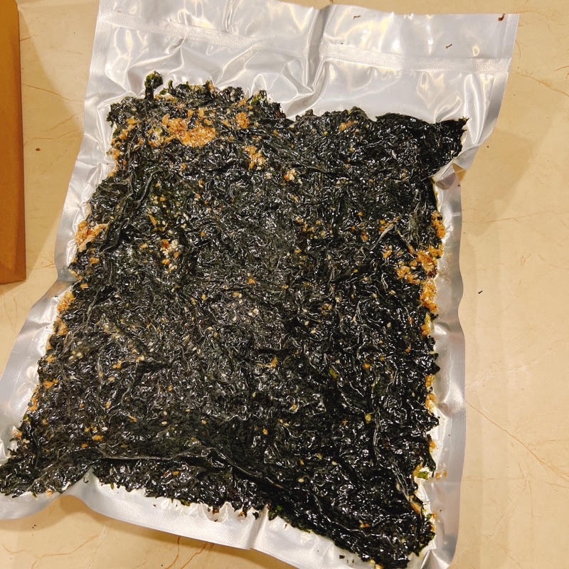 Sỉ 500GR Rong Biển Cháy Tỏi Mè,Rong Biển Mè siêu ngon