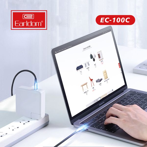 🛑Chính Hãng Earldom🛑 Cáp Sạc Bọc Dù 1M CHÍNH HÃNG EARLDOM EC-100   | Phụ Kiện Thông Minh 247 VN