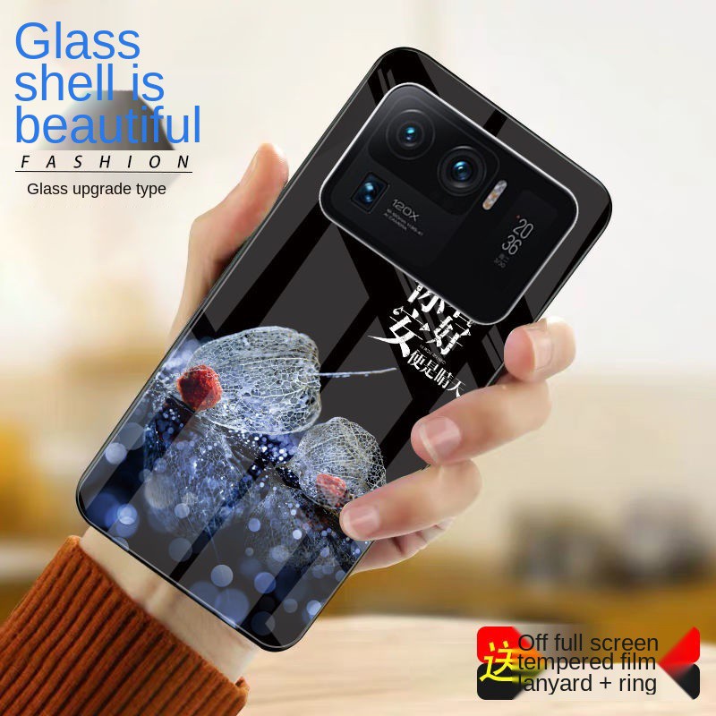 Ốp Lưng Kính Cường Lực Cho Xiaomi 11ultra | BigBuy360 - bigbuy360.vn