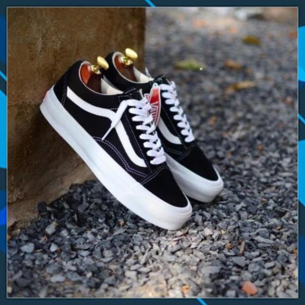 GIÀY 𝐕𝐀𝐍𝐒 VAULT OLD SKOOL MÀU ĐEN ⚡Full box bill⚡ Giày thể thao nam nữ 2021 | BigBuy360 - bigbuy360.vn