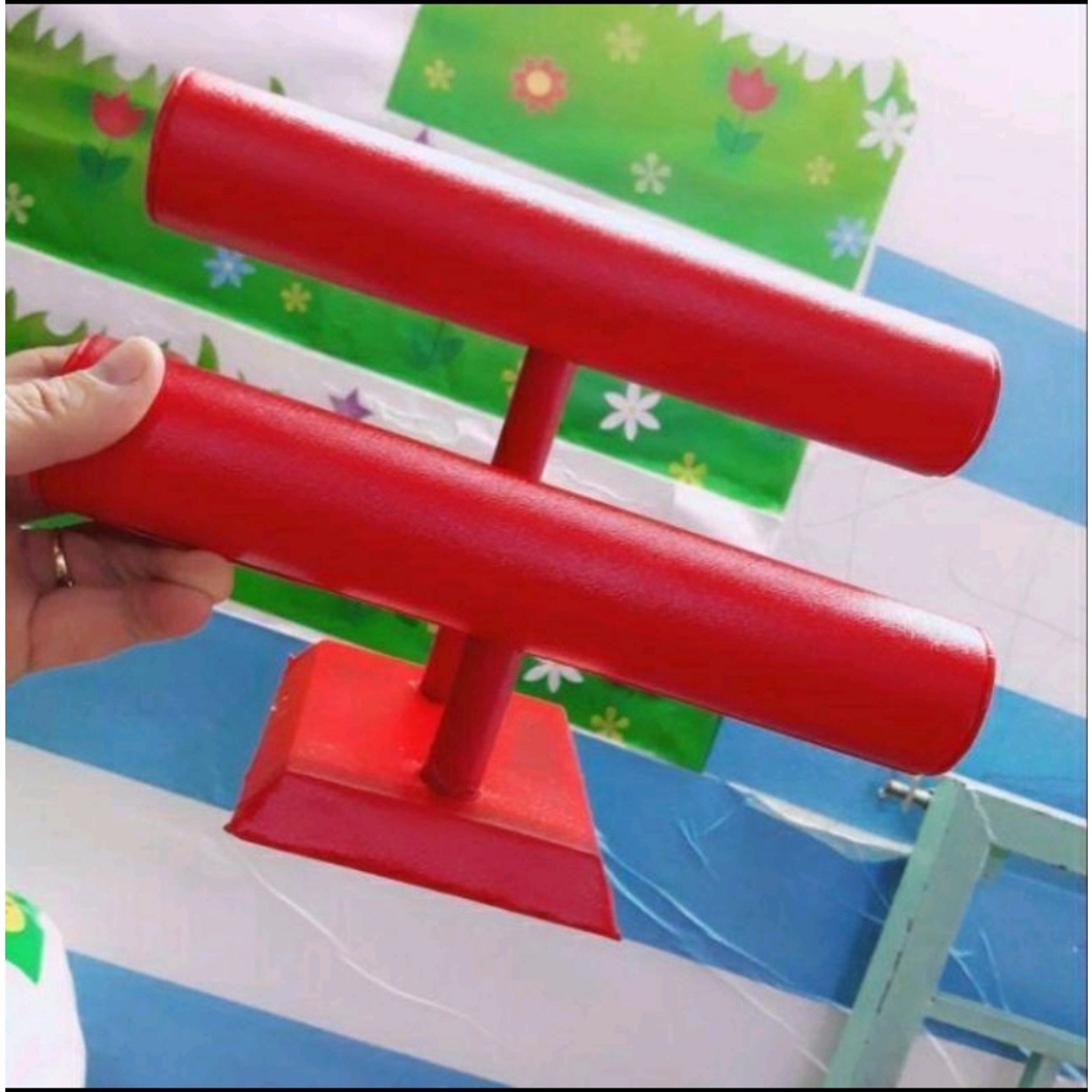 Trụ treo vòng tay, giá đỡ treo vòng tay, vòng2 đá phong thuỷ  bằng da 1 tầng, 2 tầng, 3 tầng