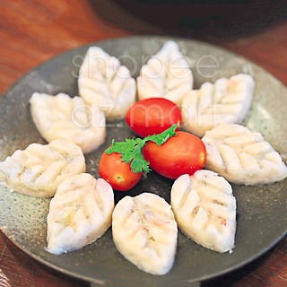 Tôm Phỉ Thúy Mini Haidilao -  Viên Thả Lẩu Tôm Xay Hình Chiếc Lá Nhỏ Nhúng Thả Lẩu