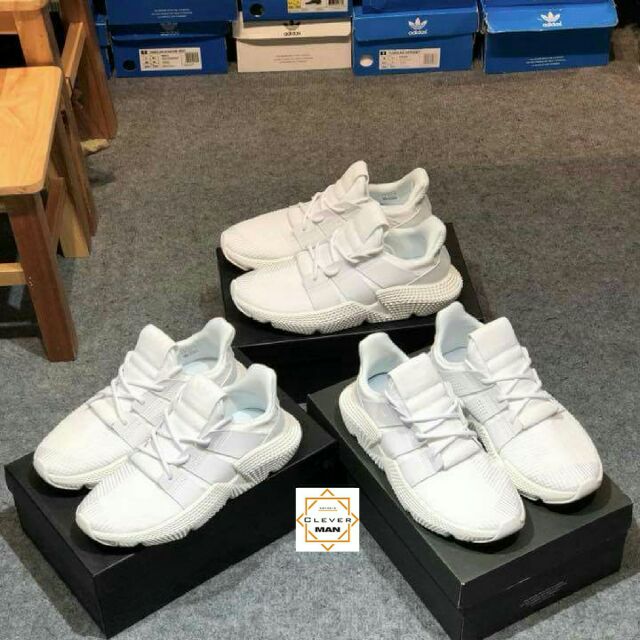 (FULLBOX - Video cận cảnh) Giày thể thao sneaker nam nữ PROPHERE FULL WHITE trắng