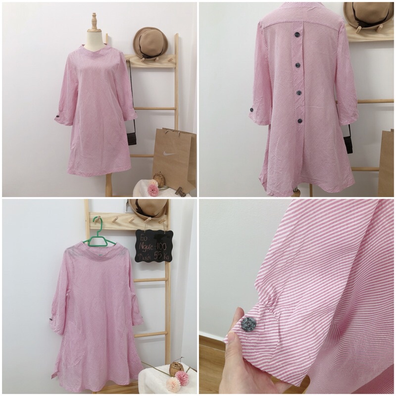 Đầm xô vin Nhật oversize thoải mái