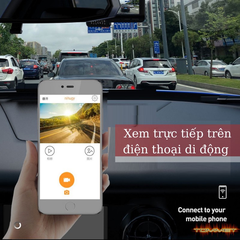 Cam hành trình V2 Wifi xem qua điện thoại cho màn android - camera hành trình ô tô cho màn android BH 12 tháng | BigBuy360 - bigbuy360.vn
