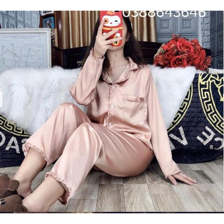 [Mã WABOOM giảm 15% đơn 99k] [𝘽𝙤̣̂ 𝙉𝙜𝙪̉ 𝙇𝙪̣𝙖 𝘽𝙚̀𝙤]-Tay Dài Quần Dài-Hàng Thiết Kế Xuất Dư-Dưới 58kg. | BigBuy360 - bigbuy360.vn