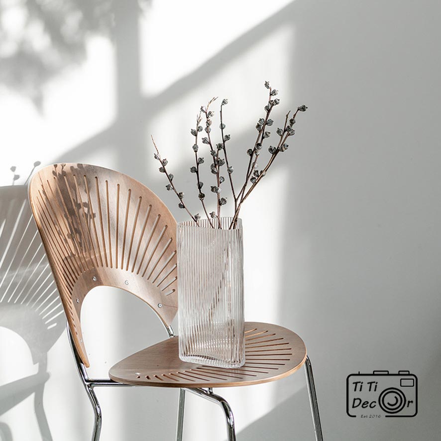 Bó Hoa Bạch Đàn Khô Decor TiTi Decor Cắm Bình Hoa Hoa Khô Trang Trí Phòng Khách Phong Cách Bắc Âu