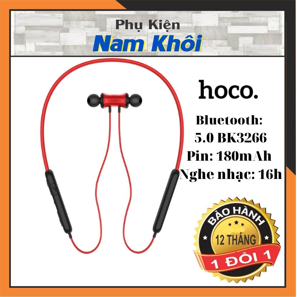 Tai nghe bluetooth Hoco ES29, tai nghe nhét trong thể thao có thể nghe nhạc và nghe điện thoại