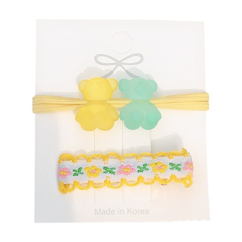 Dây Buộc Tóc Hình Chú Gấu Dễ Thương Cho Nữ