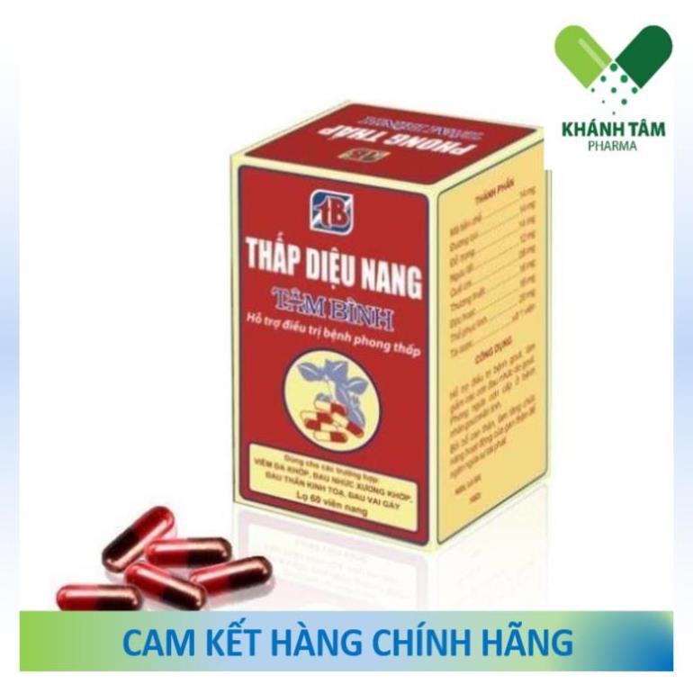 Thấp Diệu Nang Tâm Bình (Hộp 60 viên)!