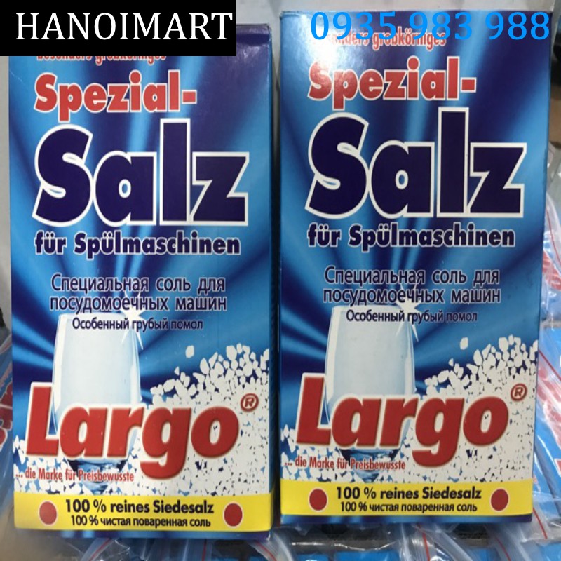 Muối rửa bát Largo- Hàng nội địa Đức