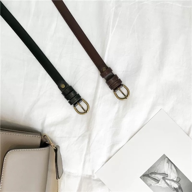 Belt-dây lưng khuyết đầu tròn SẴN