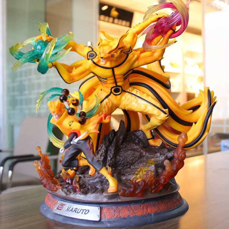 Mô hình Naruto Kurama cữu vỹ hợp thể 36cm - Naruto