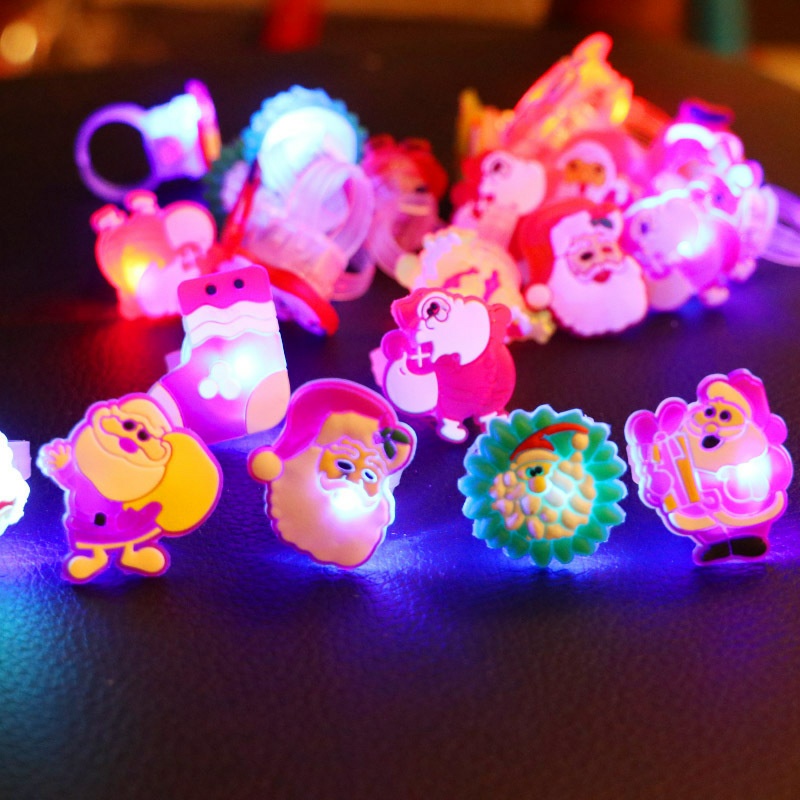 Nhẫn Noel phát sáng cho bé - Thư Viện Đồ Chơi