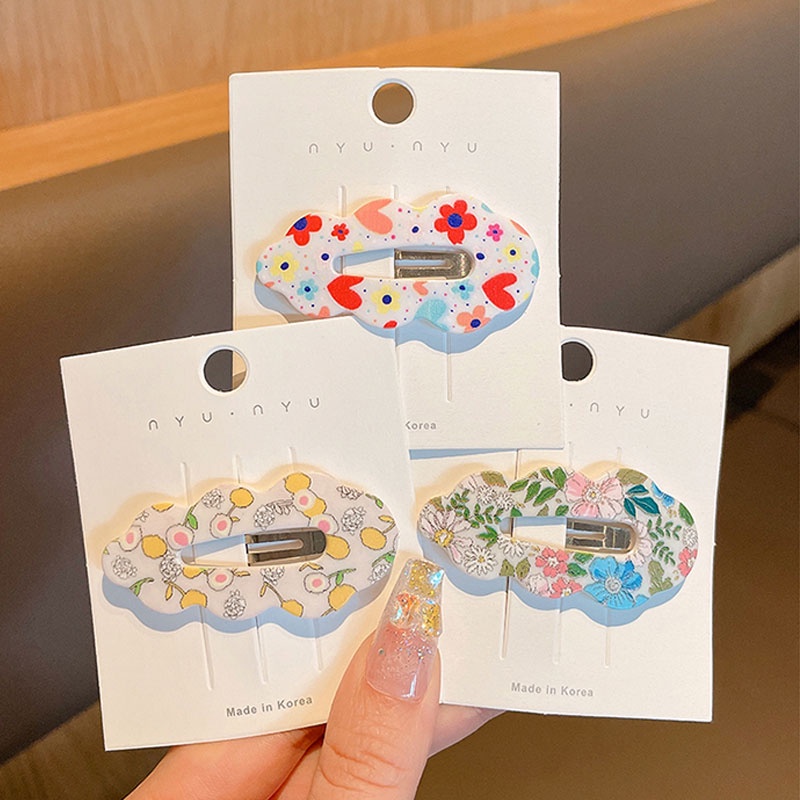 Kẹp Tóc Bb Họa Tiết Hoạt Hình Dễ Thương Cho Bé