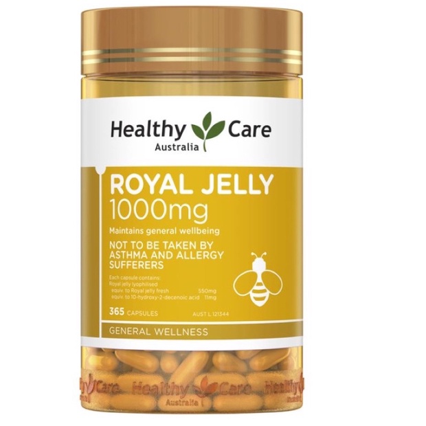 Sữa ong chúa Healthy Care 365 Viên, Sữa ong chúa Costar 365viên đủ bill