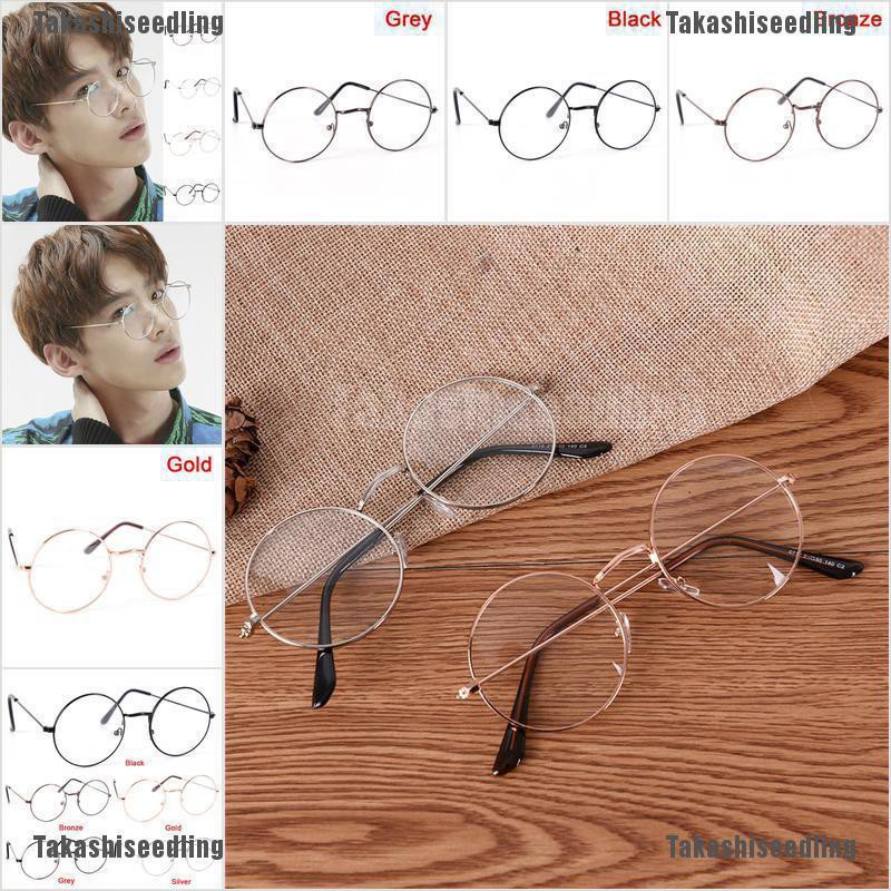 Gọng Kim Loại Tròn Chất Lượng Cao Phong Cách retro