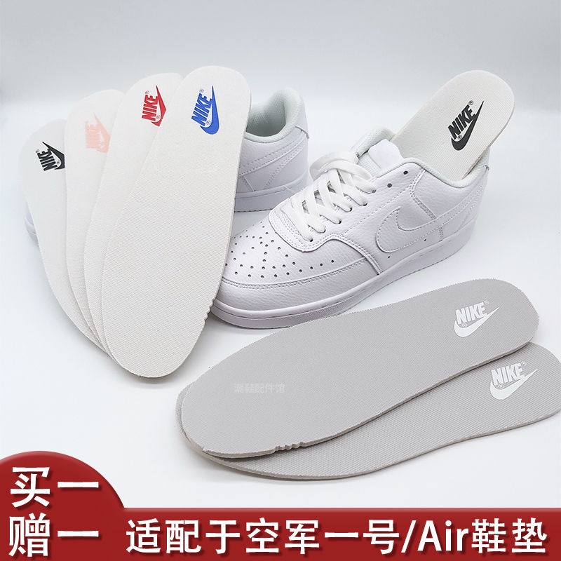 Phù Hợp Với Nike AF1 Không Quân Không. 1 Cặp Đế Lót Giày aj Màu Trắng Đen Cho Nam Và Nữ