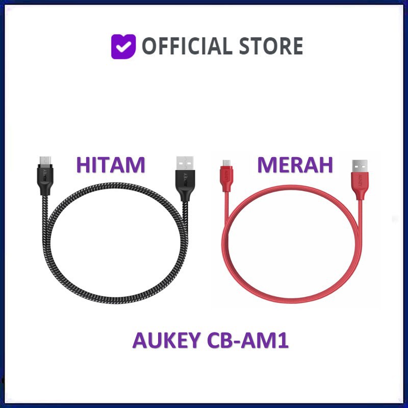 Dây Cáp Sạc Aukey Cb Am1 Micro Usb Dài 1.2m