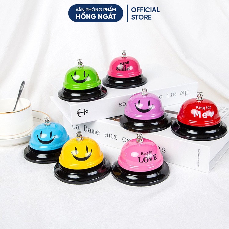 Chuông bấm để bàn đồ dùng giáo cụ dạy học trong học tập và các hoạt động trò chơi cho giáo viên có nhiều màu GC09