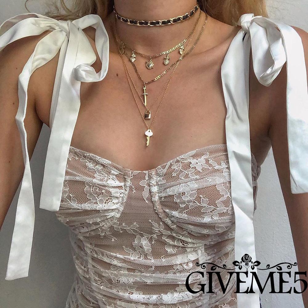 Áo hai dây thiết kế quyến rũ cho nữ