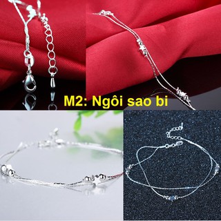 Lắc chân bạc Hàn Quốc