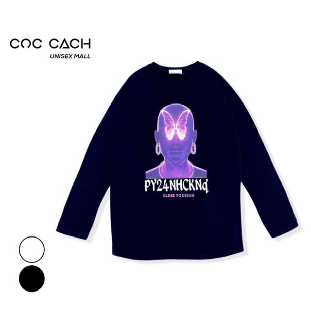 Áo nỉ dài tay nam nữ ADB119 - by COC CACH