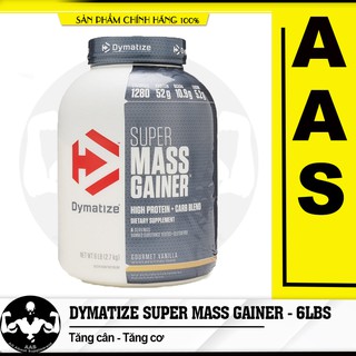 Sữa Tăng cân Nhanh Dymatize SUPER MASS GAINER 6 Lbs ( 2.7 kg) - Authentic 100%