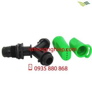 béc tưới trục xoay 2 cánh.