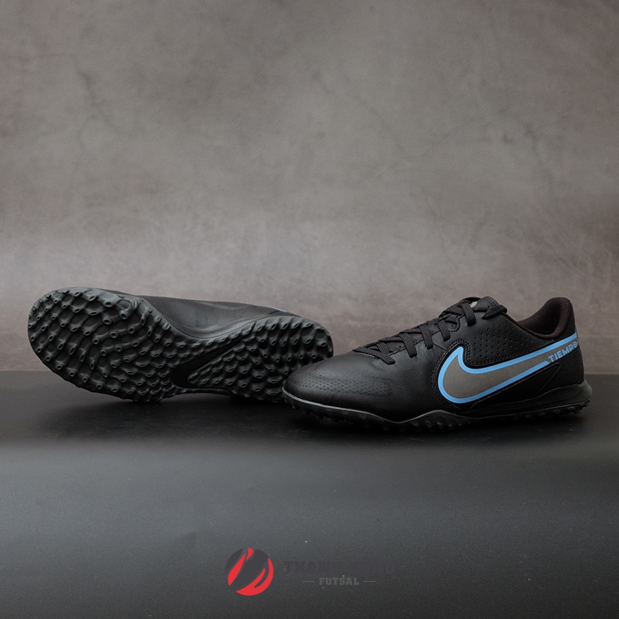 GIÀY ĐÁ BÓNG CHÍNH HÃNG NIKE TIEMPO LEGEND 9 ACADEMY TF - DA1191-004 - ĐEN / XANH