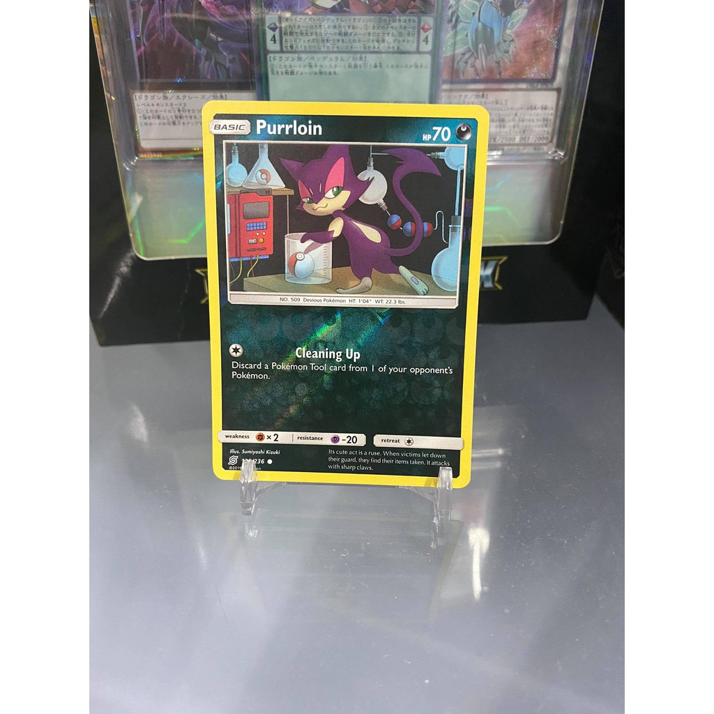 [ Dưa Hấu Yugioh ] Lá bài thẻ bài Pokemon Purrloin