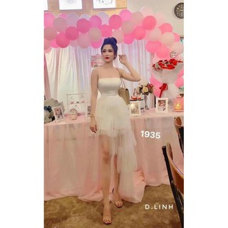 Đầm trắng kiểu
