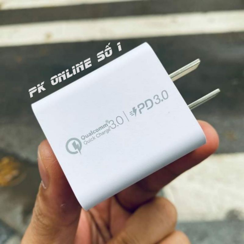 Củ sạc nhanh MOMAX USB Type-C PD + QC 3.0 20W Sạc Nhanh Cho Iphone12