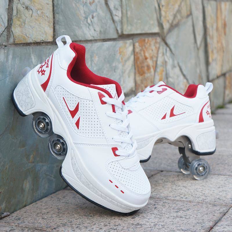 ✤giày Heelys ròng rọc với giày nữ tự động đa năng✥