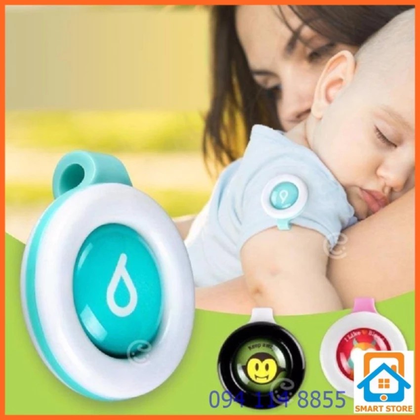 Bộ 2 Kẹp chống muỗi bằng tinh dầu an toàn Bikit Hàn Quốc(Trắng) | BigBuy360 - bigbuy360.vn