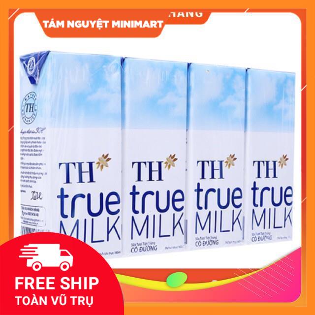 SỮA TƯƠI TH TRUE MILK HILO 180ML*4
